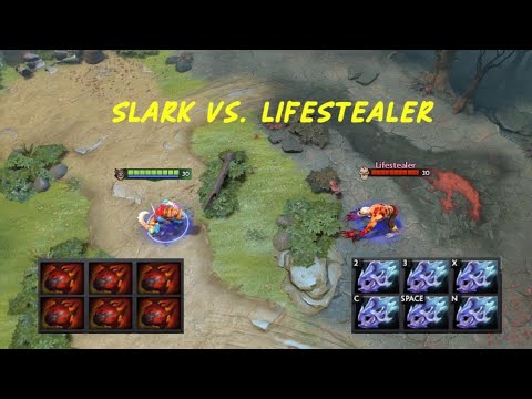 Slark 6x Heart Vs  Lifestealer 6x Moon Shard | Who Win ? [ Dota 2 ]