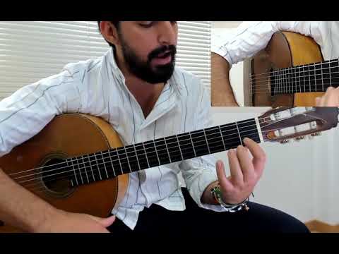 🎸 Flamenco Guitar Course Level 1/7 - Lesson 2 - Transition F7Maj to C explained