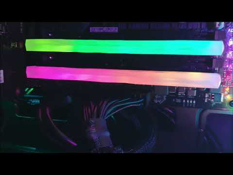 KLEVV CRAS X Gaming RGB DDR4 Memory Unboxing