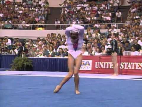 Shannon Miller - Floor Exercise - 1994 U.S. Gymnastics Championships - Women - All Around