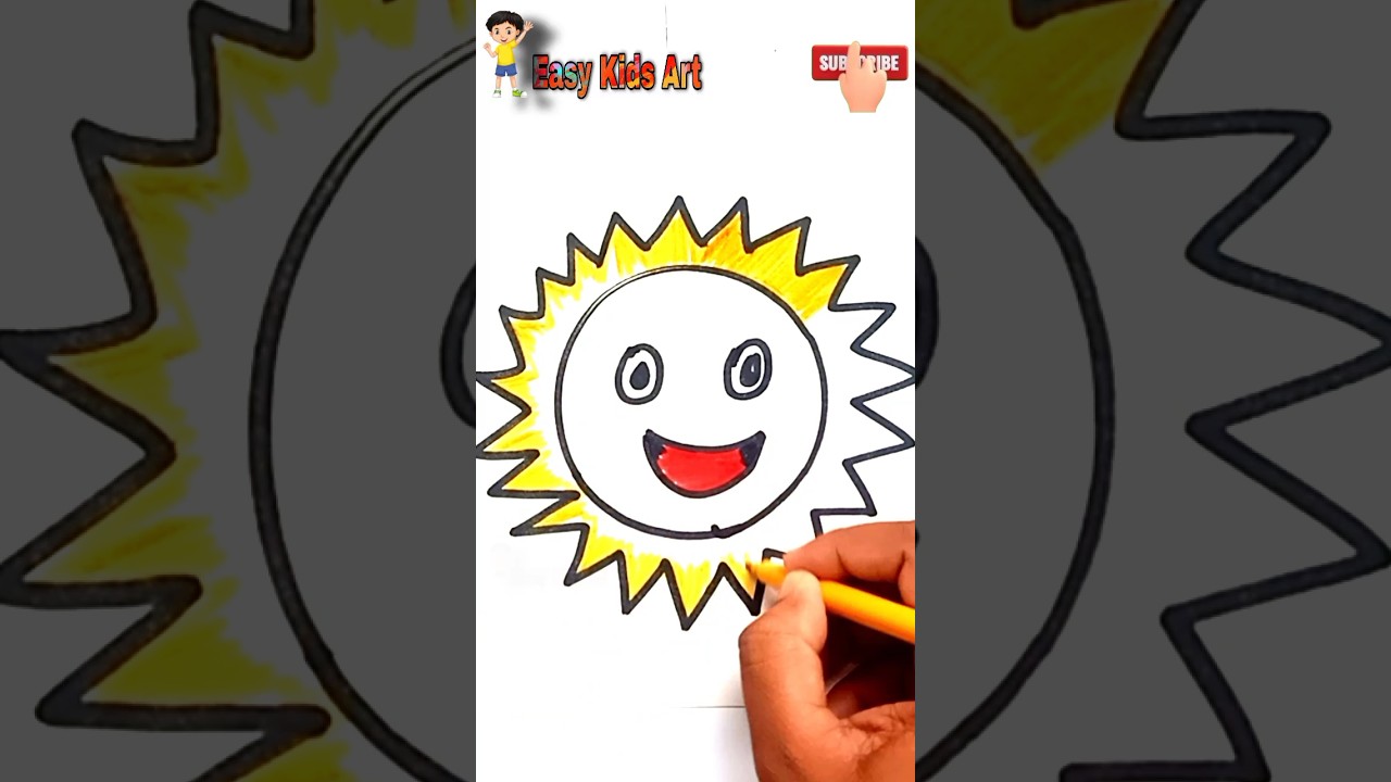 Smile🌞 Drawing, Painting, Coloring for Kids and Toddlers #drawingforkids #painting #coloring