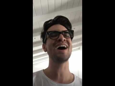 Brendon Urie singing Death of a Bachelor on Periscope (October 1, 2015)