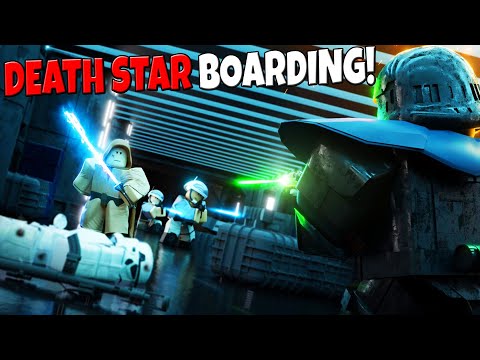 EPIC Death Star Boarding DEFENSE! - Roblox: Star Wars Mod w/ PlasticScot