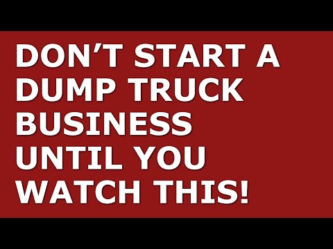 , title : 'How to Start a Dump Truck Business | Free Dump Truck Business Plan Template Included'