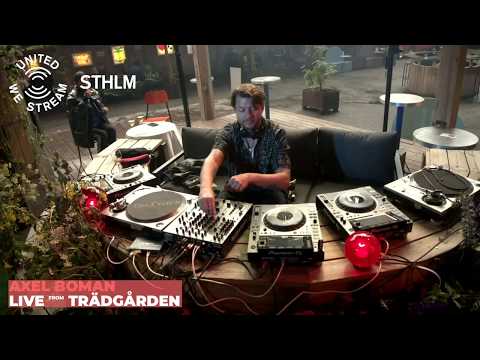 AXEL BOMAN  Live from Trädgården Stockholm | United We Stream Sthlm 2020-06-06