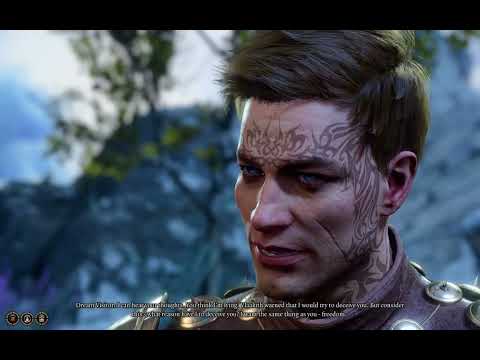 Baldur's Gate 3 Meeting Dream Guardian in the Astral Plane