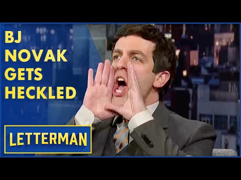 B.J. Novak Bombed at Stand-Up | Letterman