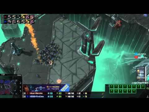 Квалификация к StarCraft 2 LotV Cybbet Race Wars: Nerchio vs FireCake