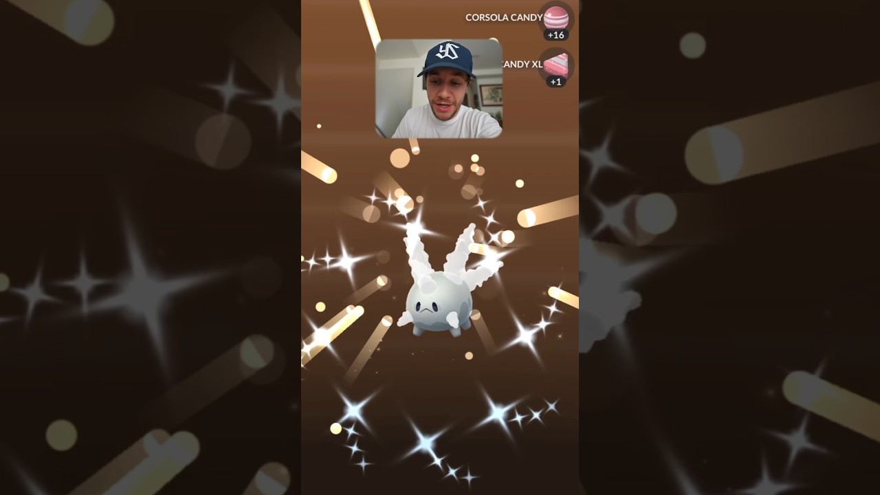 Video thumbnail for 100 Eggs to get Shiny Galarian Corsola!
