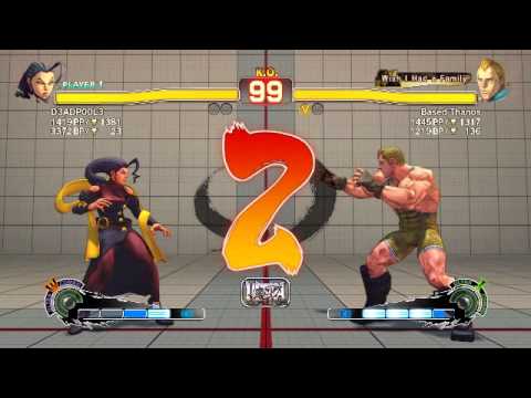 USF4 Rose(DEADPOOL3) vs Abel(Based Thanos)