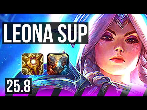 LEONA & Jhin vs NAUTILUS & Lucian (SUP) | BR Challenger | 25.8