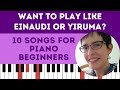 Beginner Piano Music Like Einaudi - David Lanz - Yiruma - Ambient - Ethereal - Mood Music for Piano