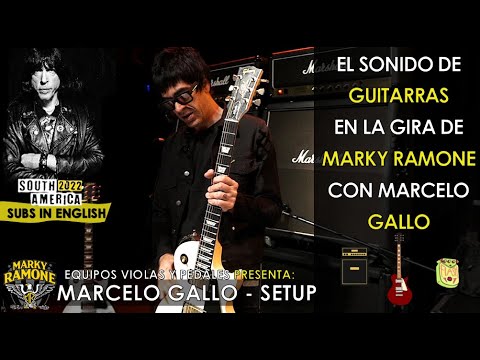 Marcelo Gallo South America Tour 2022 / Marky Ramone - Ramones /  Subs in ENG
