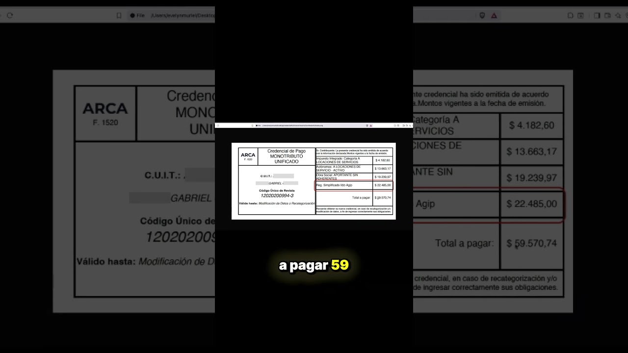 CABA: este mes se paga doble 💸Monotributo unificado ENERO 2026