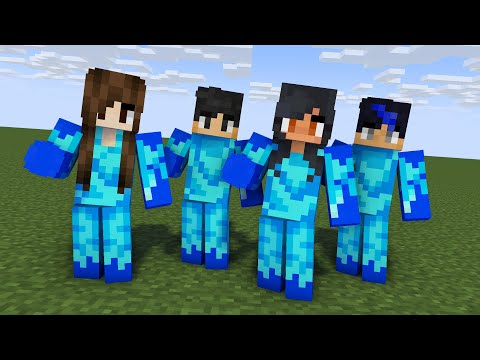 MONSTER SCHOOL : SKIRRI ICE APHMAU AND FRIENDS - MINECRAFT ANIMATION