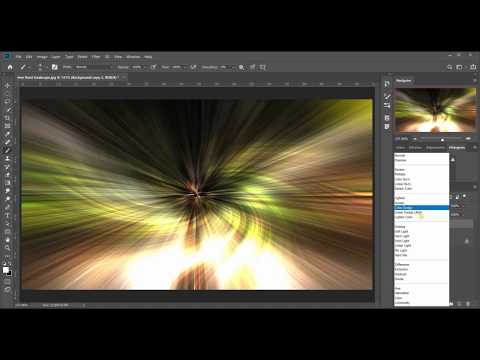 Photoshop creative 'Twirl' effect. Elements and other old versions style.
