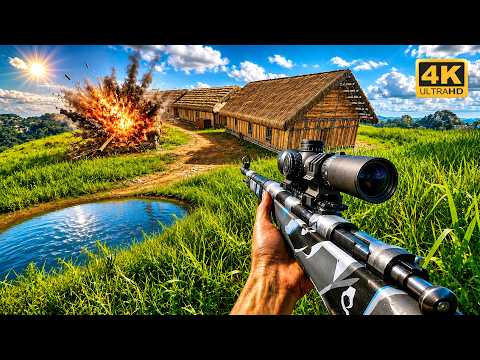 PUBG PC : SANHOK DESTRUCTION RTX 5090 | 4K ULTRA GAMEPLAY (No Commentary)