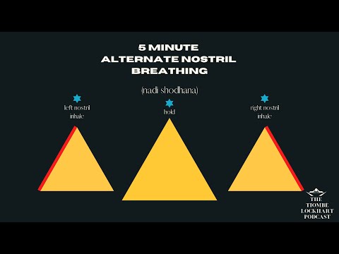 The Tiombe Lockhart Podcast- Meditation #2: 5 Minute Alternate Nostril Breathing (Nadi Shodhana)