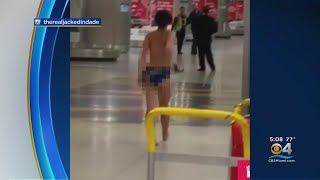Caught On Cam: Woman Walks Naked Through Miami International Airport