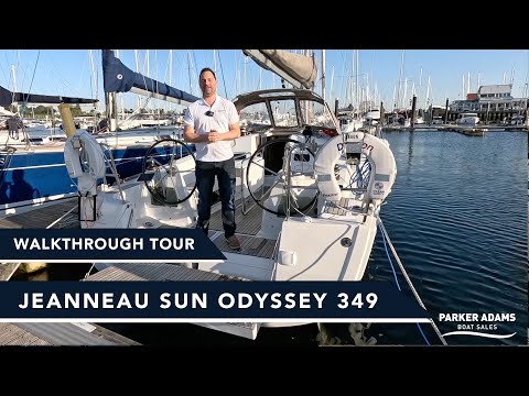 Full Walkthrough Tour of this stunning Sailing Yacht - Jeanneau Sun Odyssey 349, a spacious marvel!
