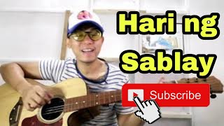 HARI NG SABLAY by Sugarfree Chords guitar tutorial