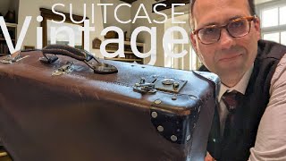 How to restore a leather suitcase Globe-trotter luggage