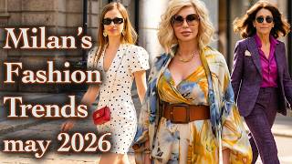 Unique Italian Style in Milan: How Milanese Create Their Signature Look. New Fashion Trends 2026