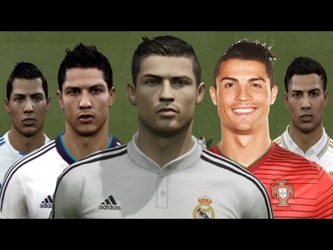 Cristiano RONALDO from FIFA 04 to FIFA 15 (PC, PS3, Xbox ONE)