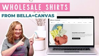How to Order BELLA+CANVAS Wholesale (without a license!)