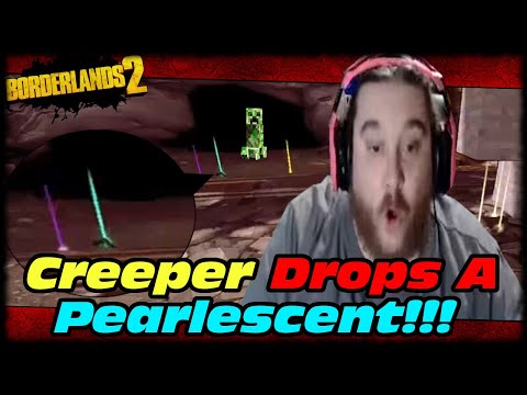 Insane! Minecraft Creeper Drops Pearl in Borderlands 2!