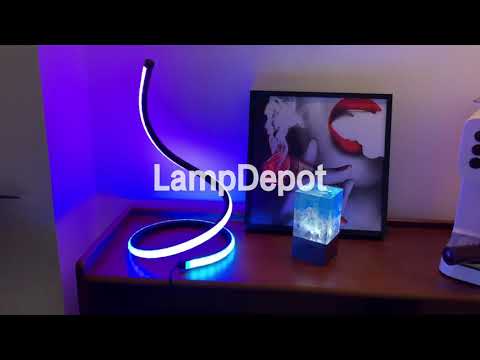 RGB Coil Table Lamp