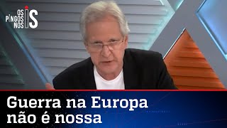 Augusto Nunes: Bolsonaro tem que evitar armadilha dos que querem usar a guerra