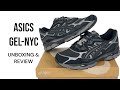 ASICS Gel NYC Graphite Grey Black 1201a789 020 Review Unboxing