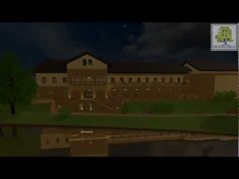 Koncepcja rozbudowy domu weselnego - noc