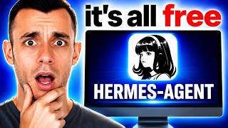 New FREE Hermes Computer Use Agents!