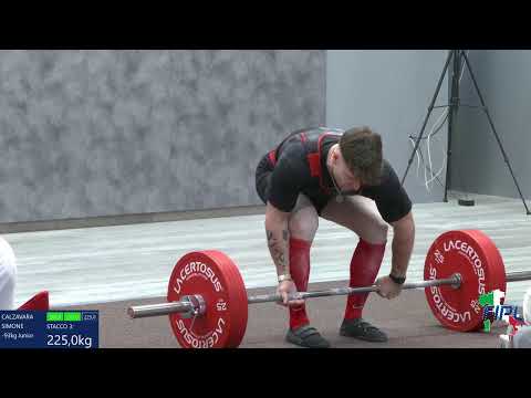 6^ GARA NAZIONALE DI PL CLASSIC MASCHILE JUNIOR-  Cat. -93 kg. 1° e 2° gruppo