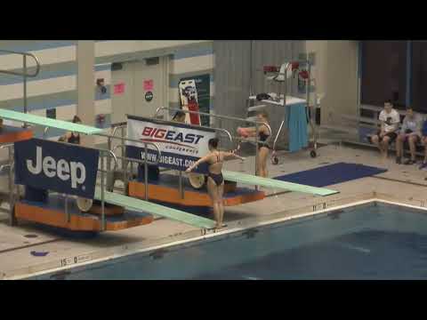 Riley Fujioka - 2020 BIG EAST 1-meter Dive Champion