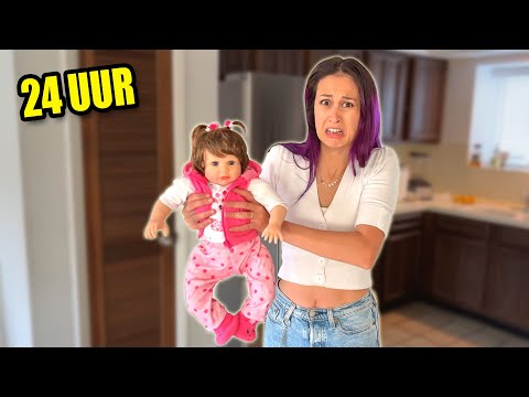 24 UUR LANG EEN BABY VERZORGEN! || Fan Friday
