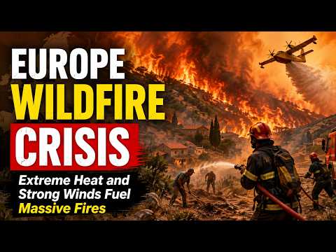 Europe Wildfires Surge as Extreme Heat Fuels Fires