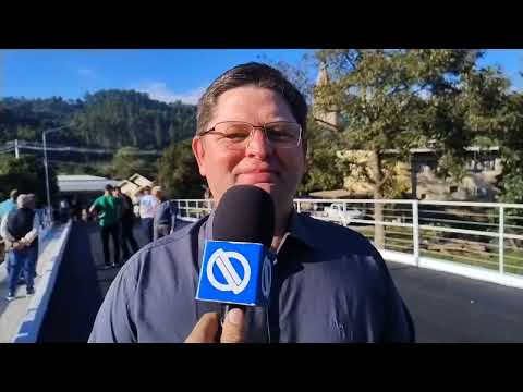 Canudos do Vale inaugura ponte considerada símbolo da reconstrução