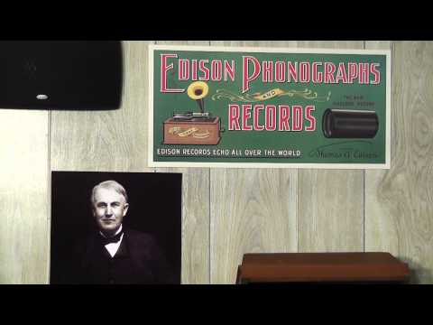 Edison Blue Amberol 1897 "Robert E. Lee" by Collins & Harlan