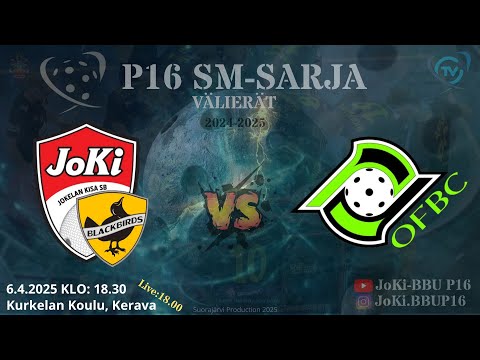 P16 SM 2.Välierä JoKi/Blackbirds - OFBC 6.4.2025