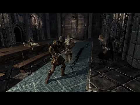 Skyrim Battles - Galmar Stone-Fist & Ulfric Stormcloak vs General Tullius & Legate Rikke