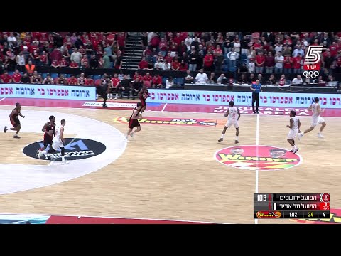 HAPOEL JERUSALEM vs. Hapoel Tel-Aviv - Game Highlights