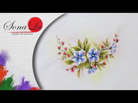 Aula 59 - Lenço com Flores