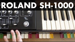 Video thumbnail for Roland SH-1000 by Easy Tiger