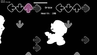 Cover art for FNF Delirium but ben and grace sings it