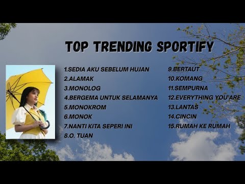 TOP TRENDING SPOTIFY 2025 - idgitaf - Sedia Aku Sebelum Hujan