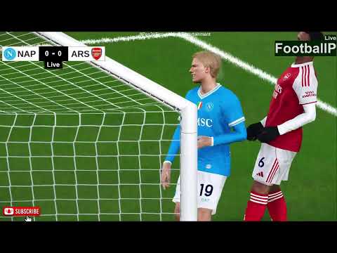 Napoli vs Arsenal Match | Champions League | eFootball Pes21 Match Simulation