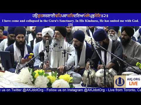010 Toronto Nov. 2017 Raensabaayee Keertan - Bhai Harpreet Singh Jee Toronto